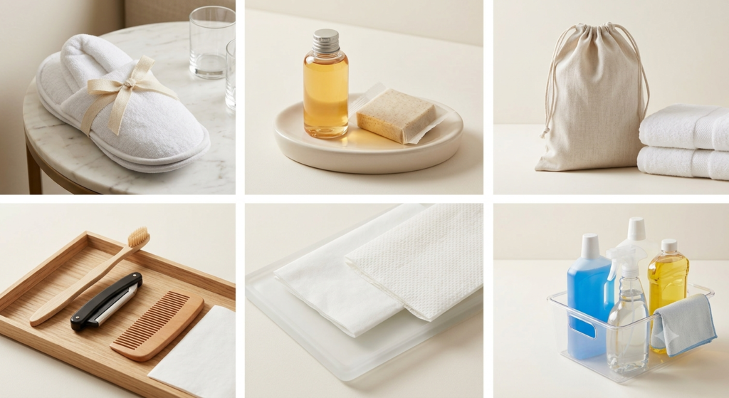 Hotel amenities supplier providing multiple hotel requirements